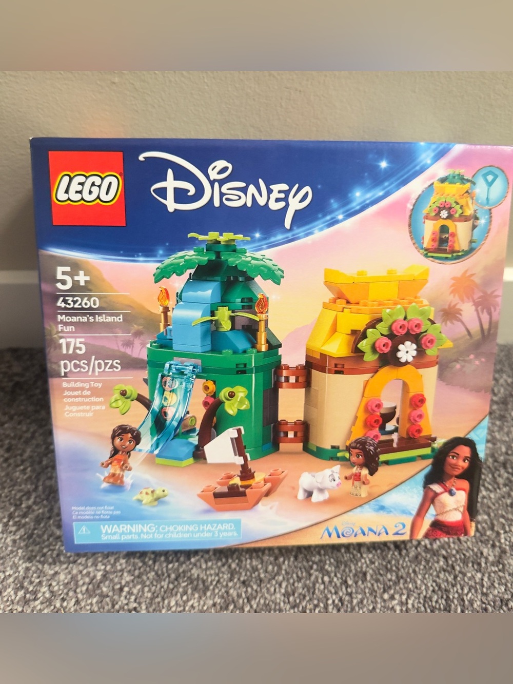 LEGO 43260 Disney Moana's Island Fun - New